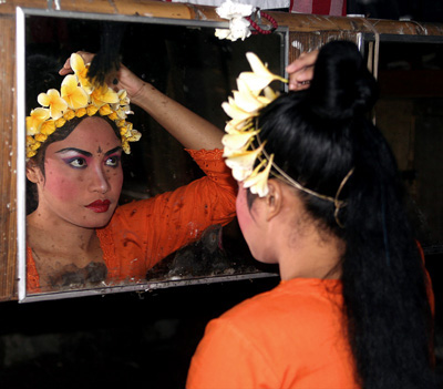 Behind the scene